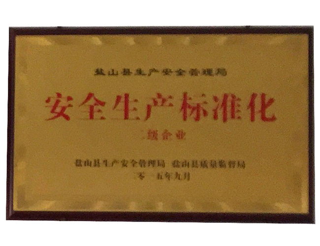 安全生產標準化